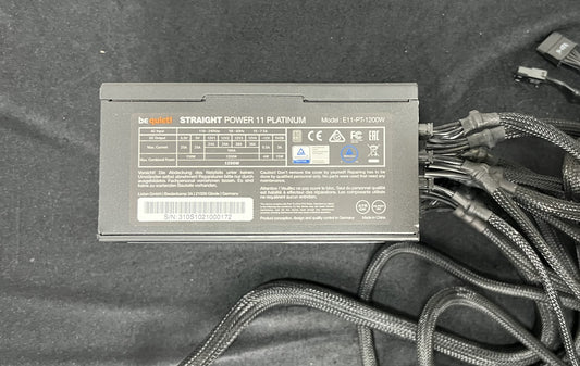 Bequiet 1200W Straight Power 11 – 80 + Platinum - E11-PT-1200W