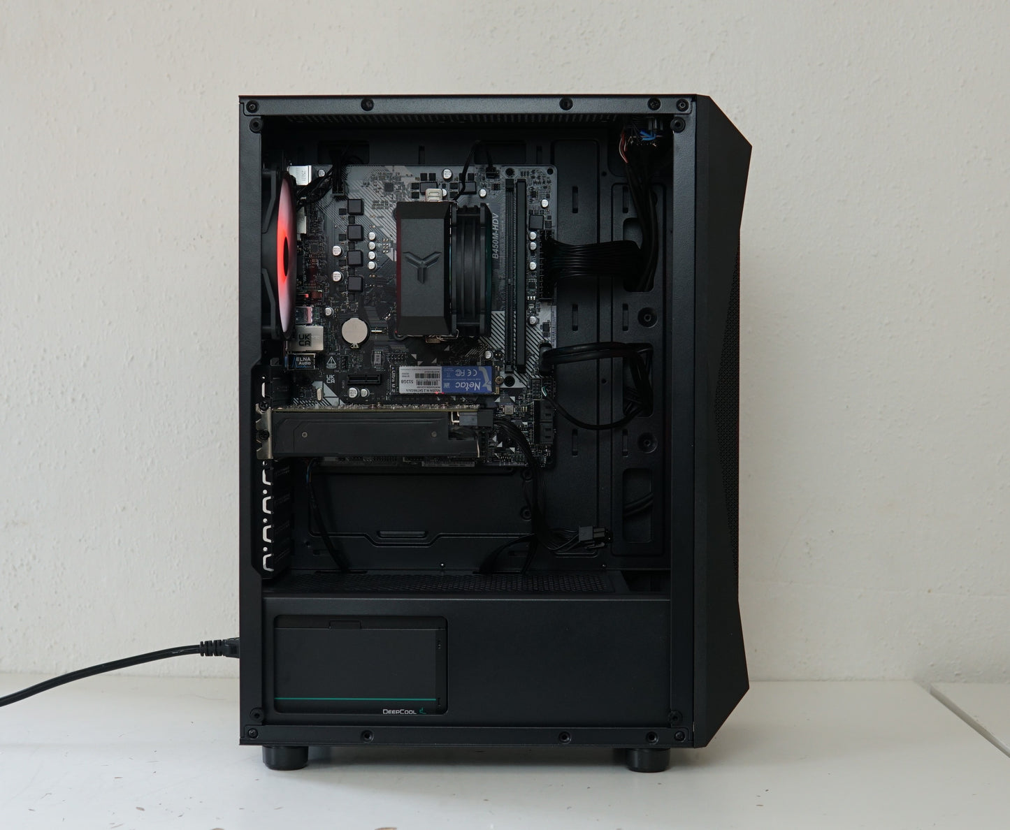 Gaming PC - Ryzen 5 5500 - GTX 1660 TI - 16GB RAM - SSD - WLAN - Garantie
