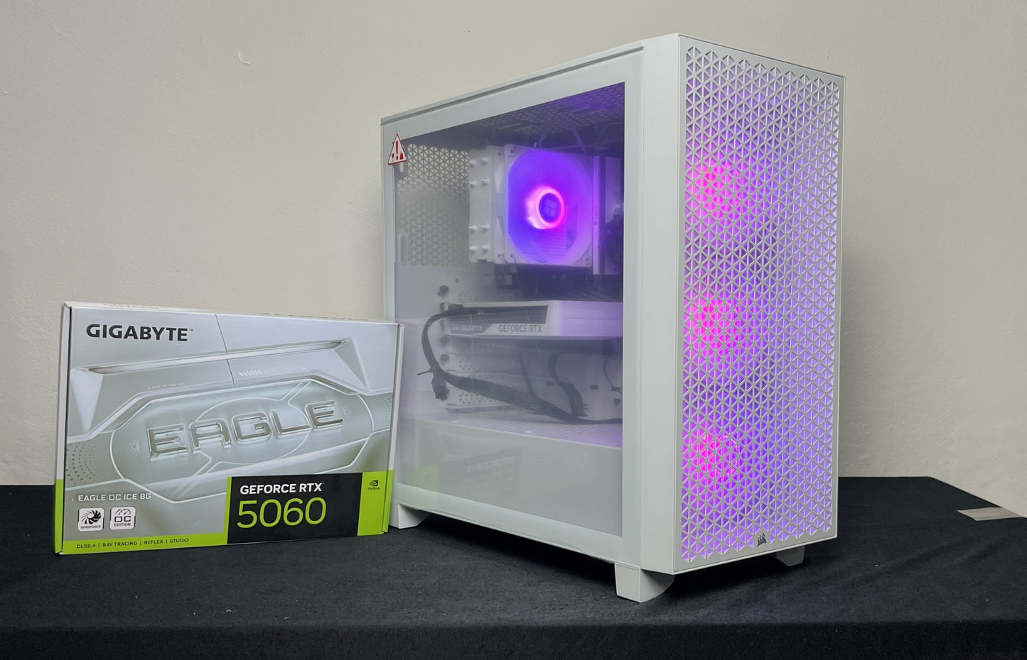 Gaming PC (NEU) – RTX 5060 | Ryzen 7 5700X - Weiß