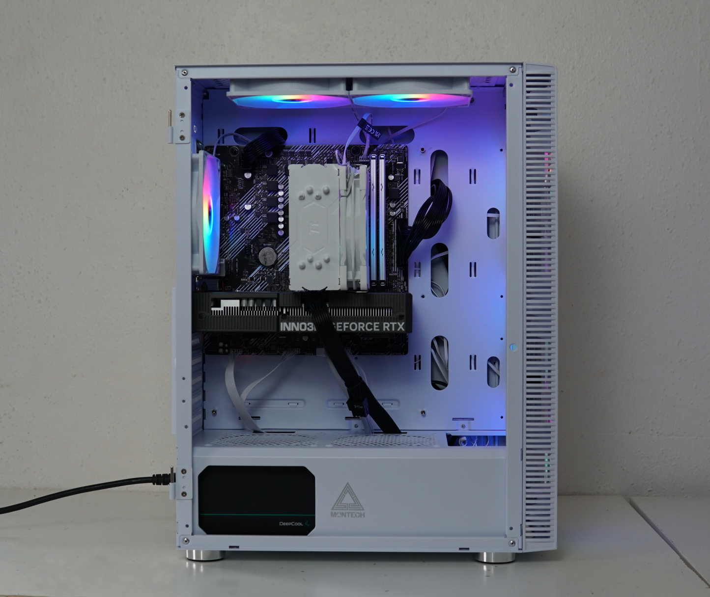 Gaming PC NEU - RTX 5060 - Ryzen 7 5700X - 16GB RAM - SSD - WLAN - 2 Jahre Garantie