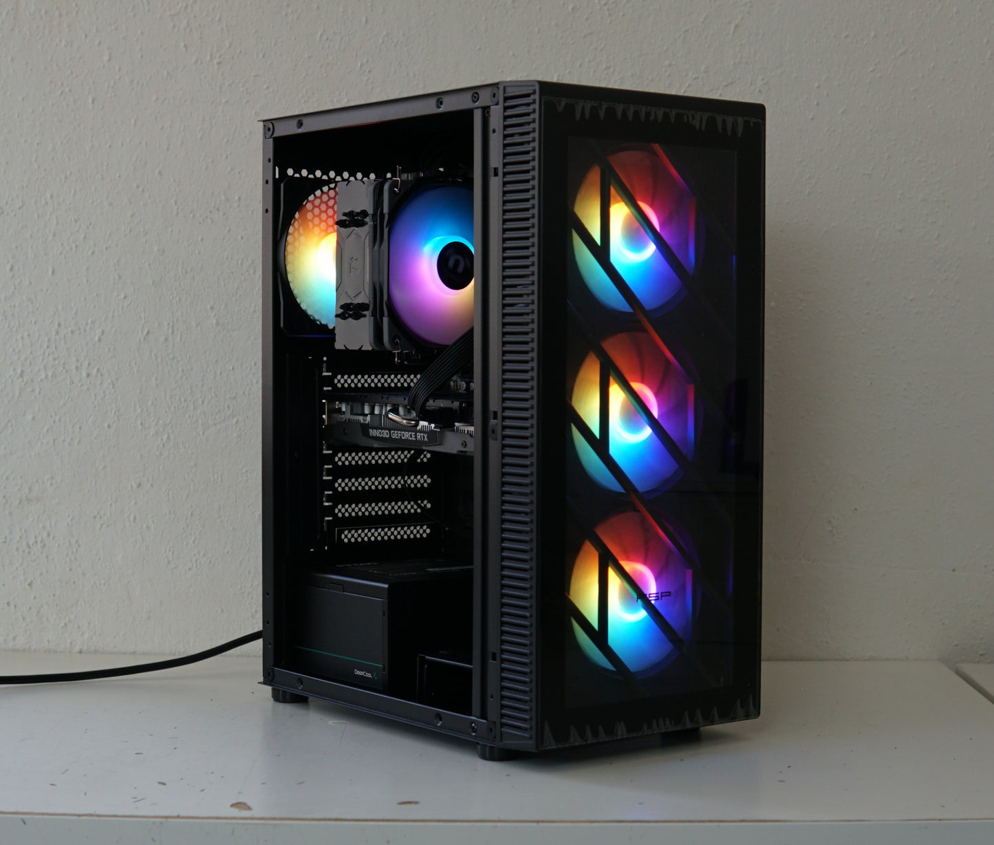 Gaming PC - Ryzen 5 5500 - RTX 2060 SUPER - 16GB RAM - SSD - Garantie