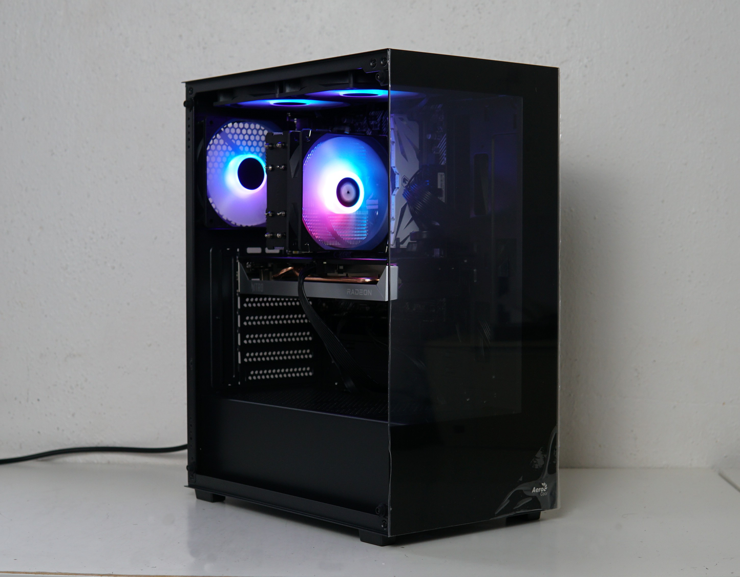 Gaming PC (NEU) - RX 9060 XT - Ryzen 7 5700X - 16GB RAM - SSD - WLAN - 2 Jahre Garantie