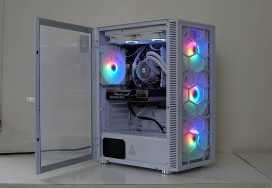 Gaming PC (NEU) - RTX 5060 - Ryzen 7 5700X - 16GB RAM - SSD - WLAN - 2 Jahre Garantie