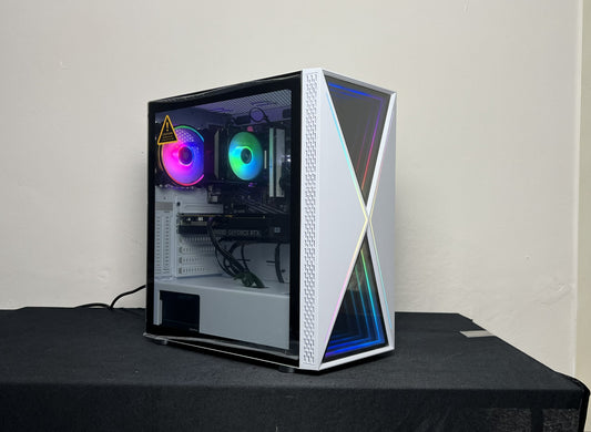 Gaming PC (NEU) – RTX 5060 | Ryzen 5 5500 - Weiß