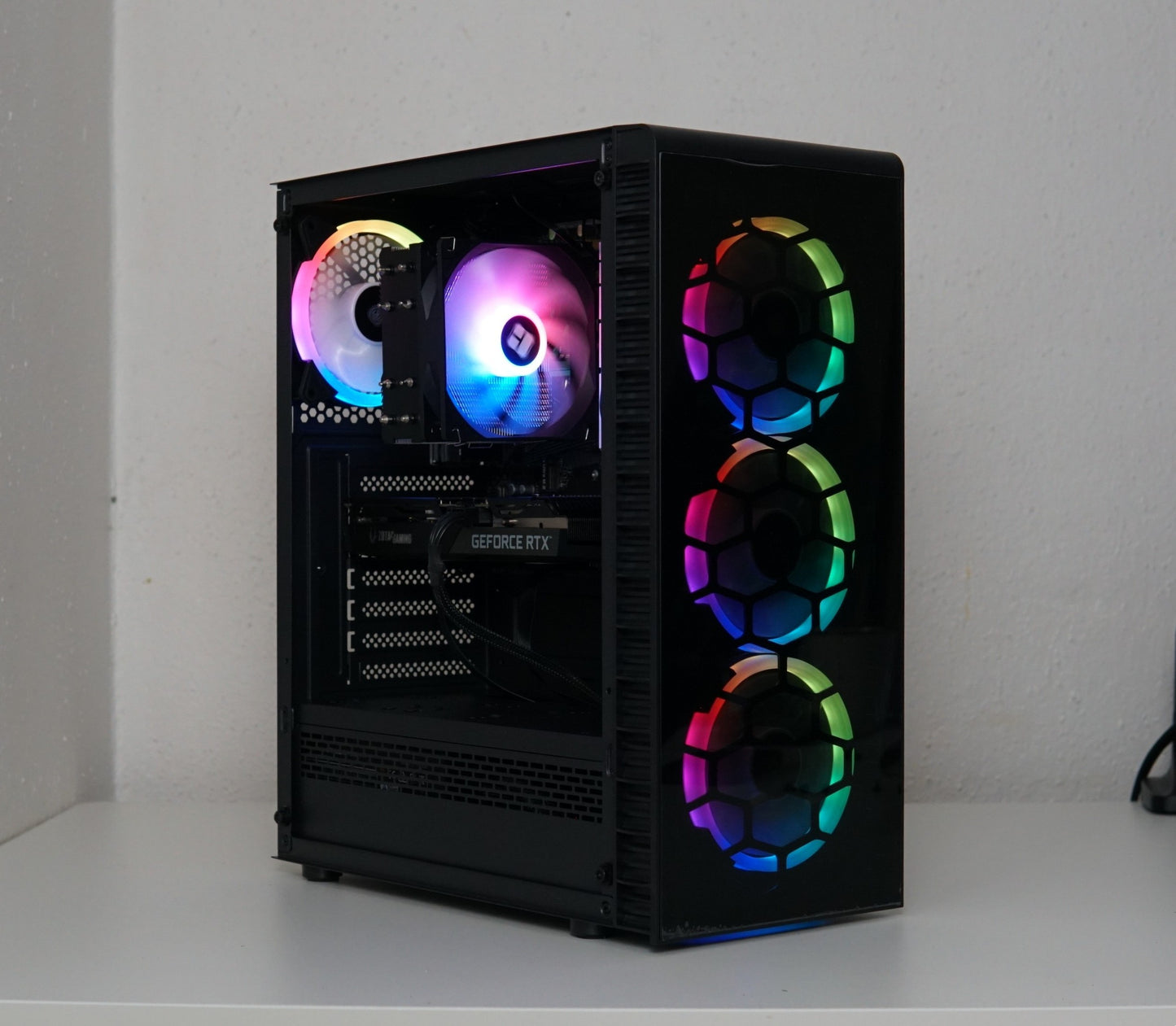 Gaming PC - Ryzen 5 5500 - RTX 3060 TI - 16GB RAM - SSD - Garantie