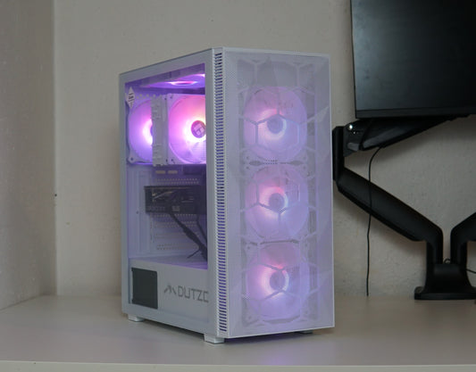 Gaming PC (NEU) – RTX 5060 | Ryzen 5 5500 - Weiß