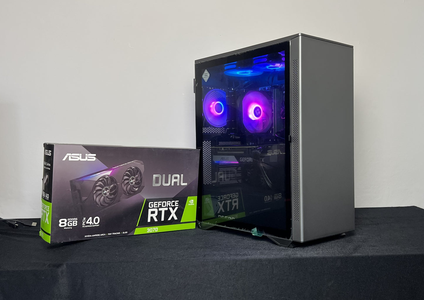 Gaming PC – RTX 3070 | Ryzen 5 5500 - Schwarz