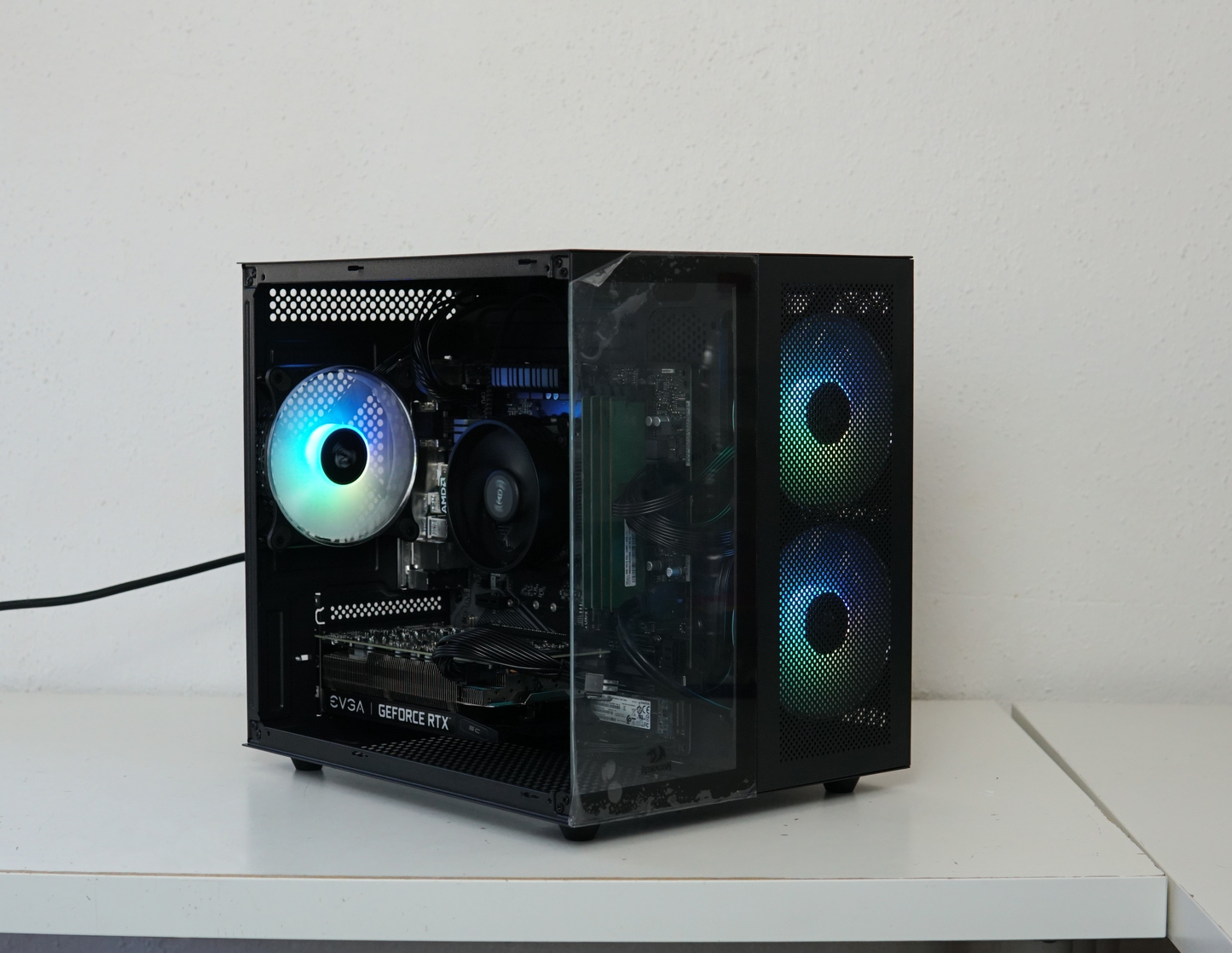 Gaming PC - Ryzen 7 2700X- RTX 2060 - 16GB RAM - SSD - HDD - WLAN - Garantie