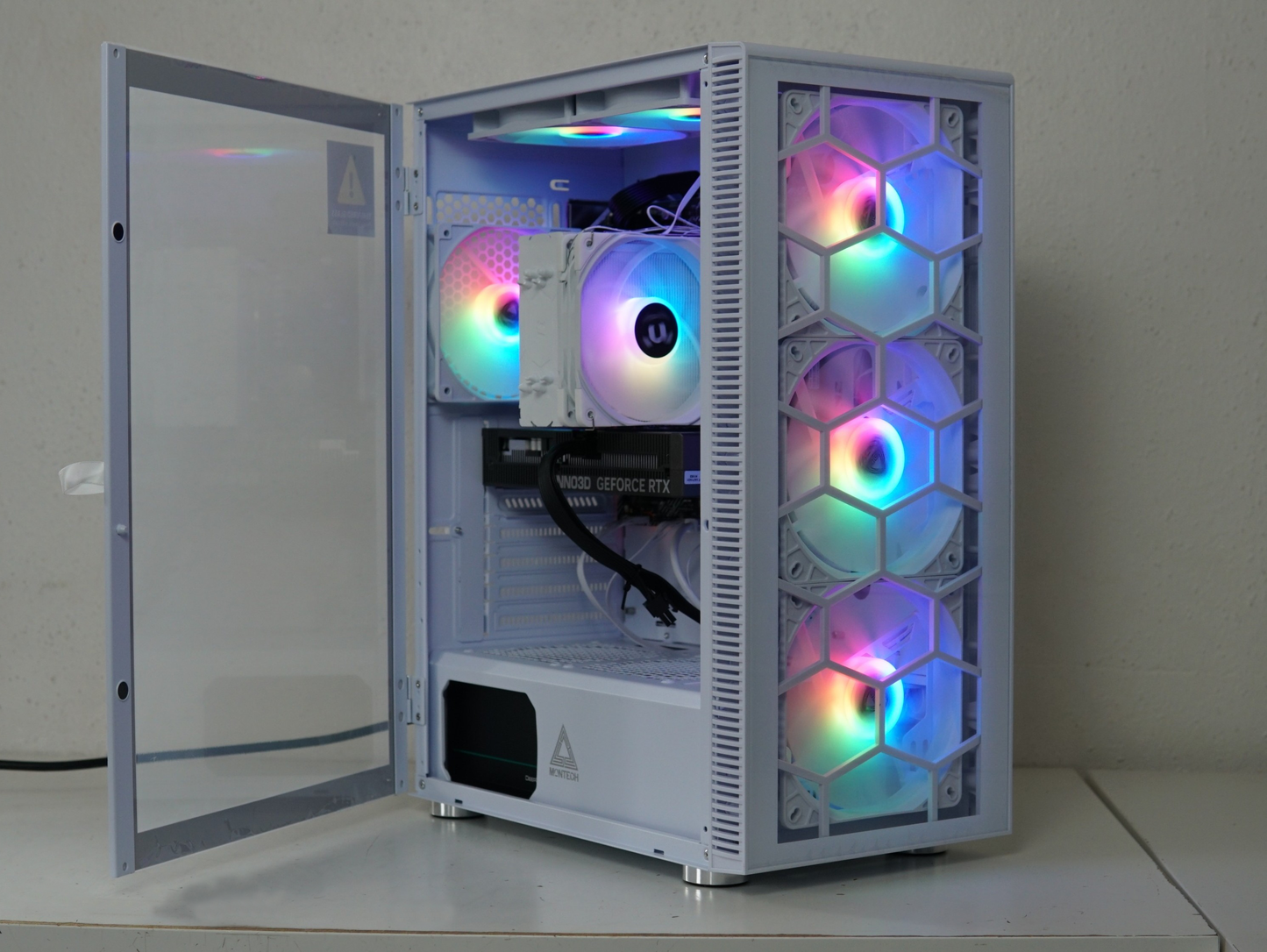 Gaming PC NEU - RTX 5060 - Ryzen 7 5700X - 16GB RAM - SSD - WLAN - 2 Jahre Garantie
