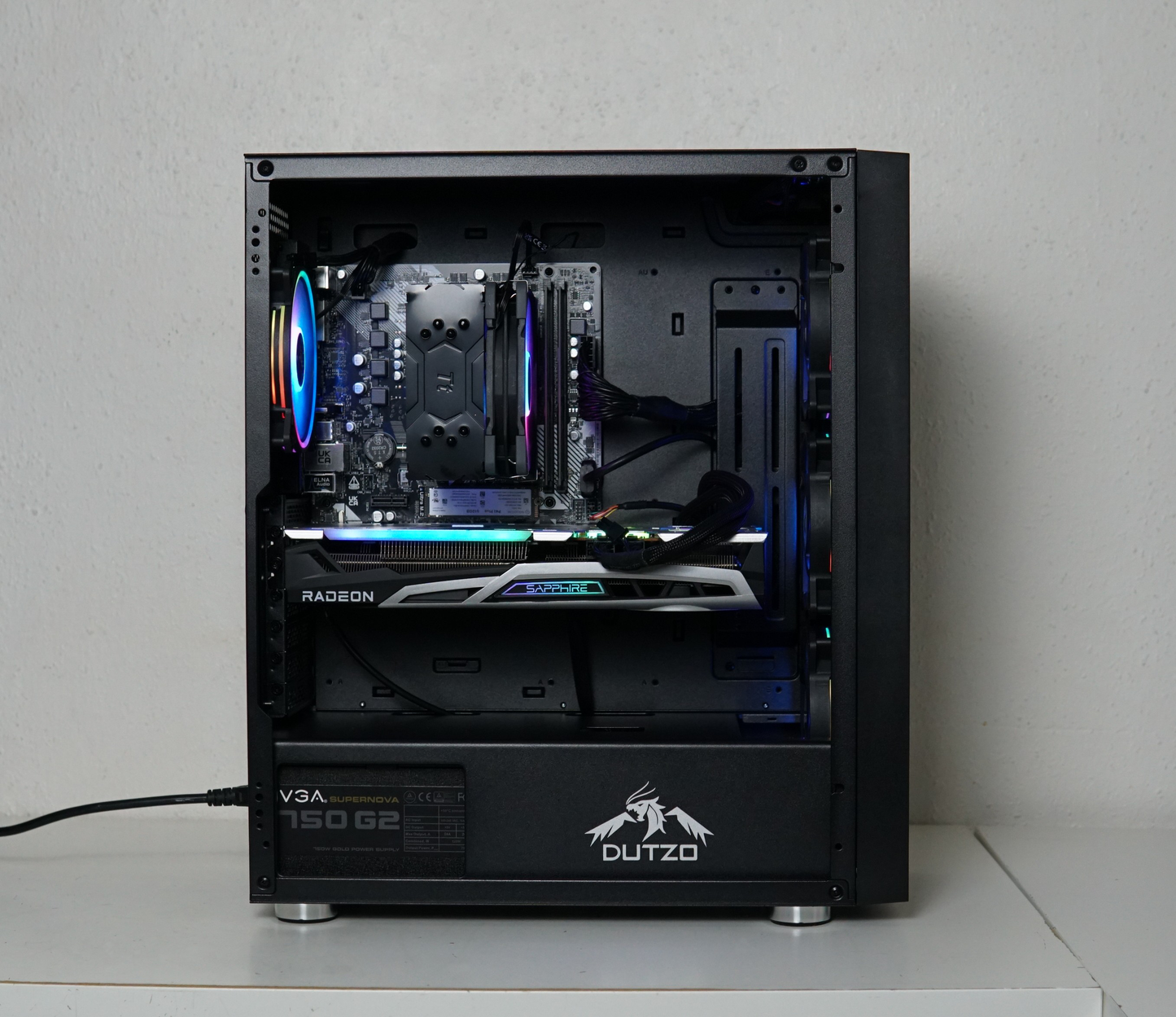 Gaming PC - Ryzen 5 5600X - RX 6700 XT 12GB - 16GB RAM - SSD - WLAN - Garantie