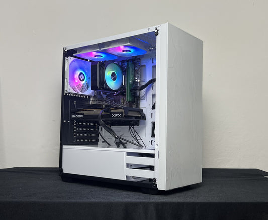 Gaming PC – RX 6600 XT | Ryzen 5 3600 Weiß