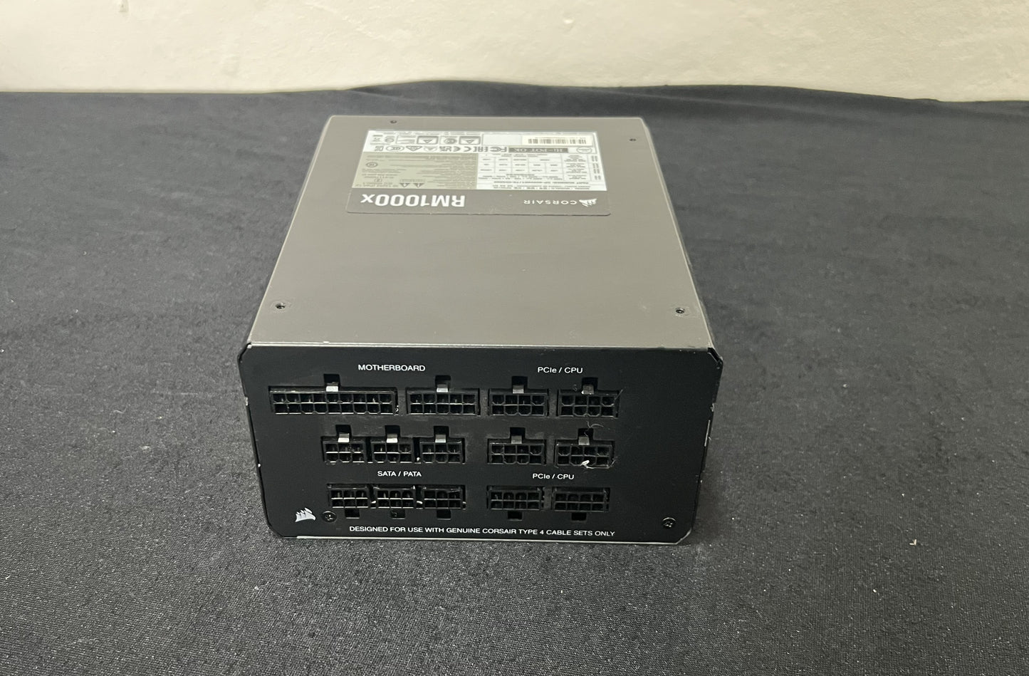 Corsair 1000W – RM Series RM1000X - 80 + Gold