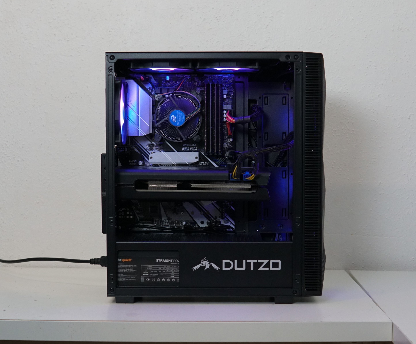 Gaming PC - Intel i5 8500 - RX 5700 - 16GB RAM - SSD - WLAN - Garantie