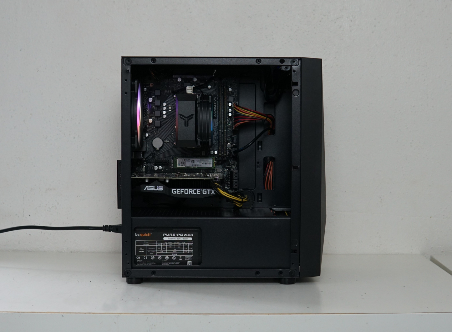 Gaming PC - Ryzen 5 5500 - GTX 1660 SUPER - 16GB RAM - SSD - Garantie