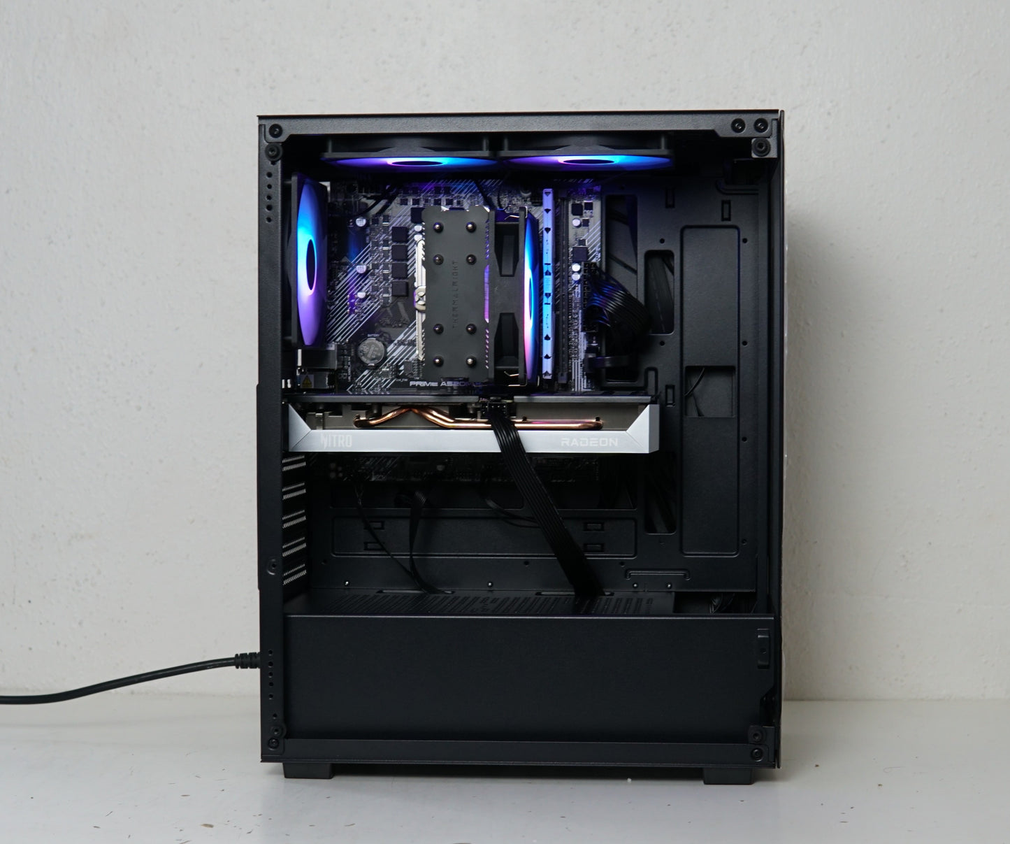 Gaming PC (NEU) - RX 9060 XT - Ryzen 7 5700X - 16GB RAM - SSD - WLAN - 2 Jahre Garantie