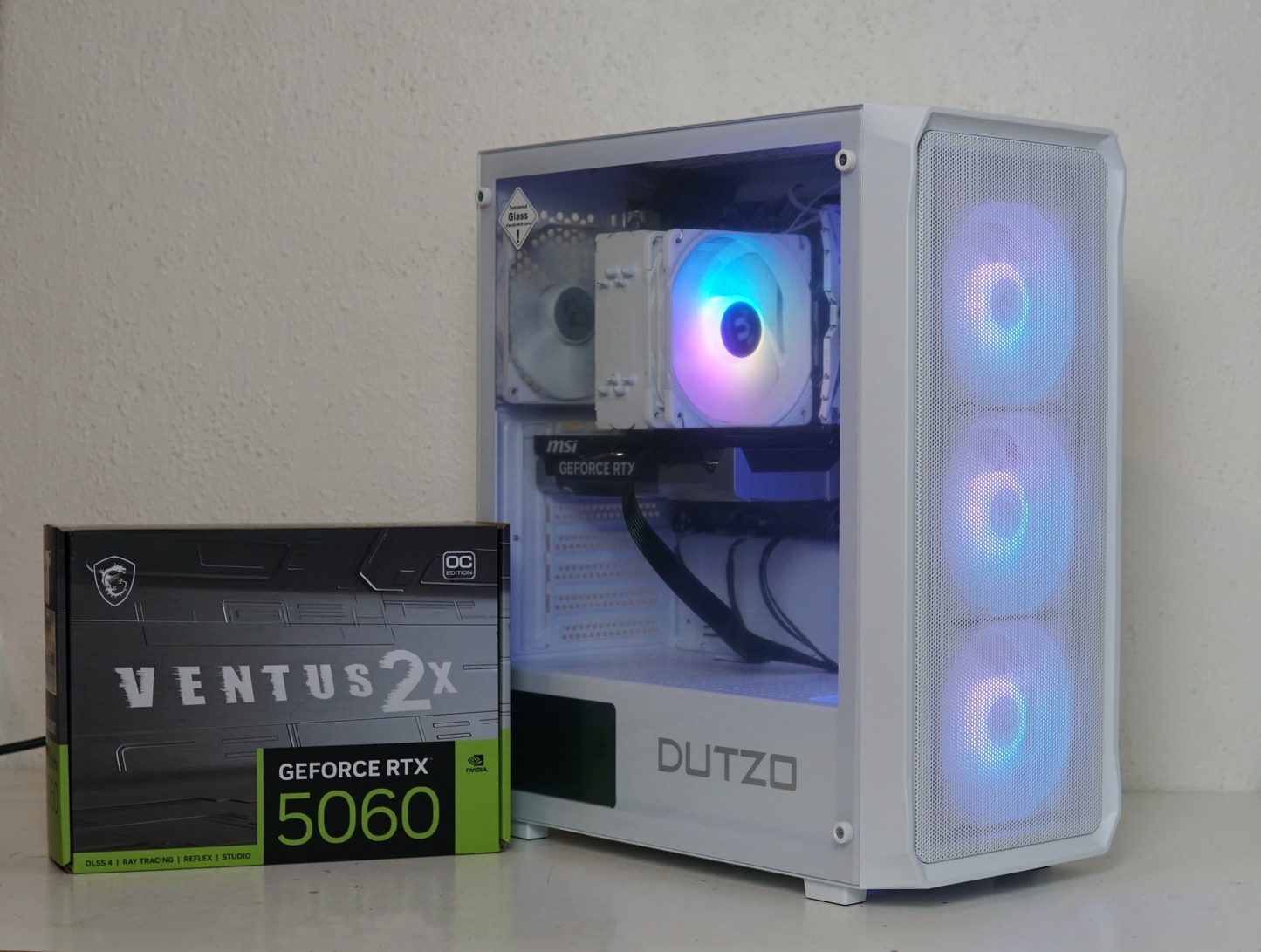 Gaming PC (NEU) - Ryzen 7 5700X - RTX 5060 - 16GB RAM - SSD - 2 Jahre Garantie