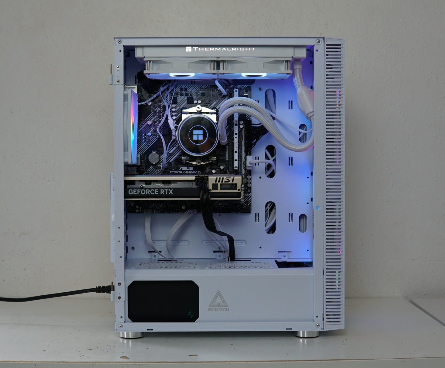 Gaming PC (NEU) - RTX 5060 - Ryzen 7 5700X - 16GB RAM - SSD - WLAN - 2 Jahre Garantie