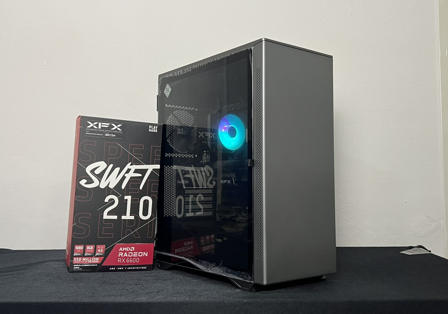 Gaming PC - Ryzen 5 3600 - RX 6600- 16GB RAM - SSD - Garantie