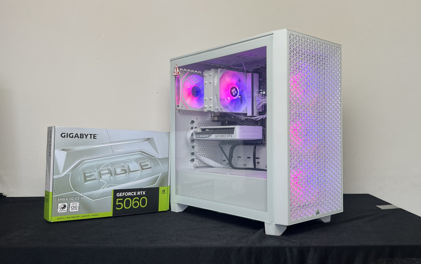 Gaming PC (NEU) – RTX 5060 | Ryzen 7 5700X - Weiß