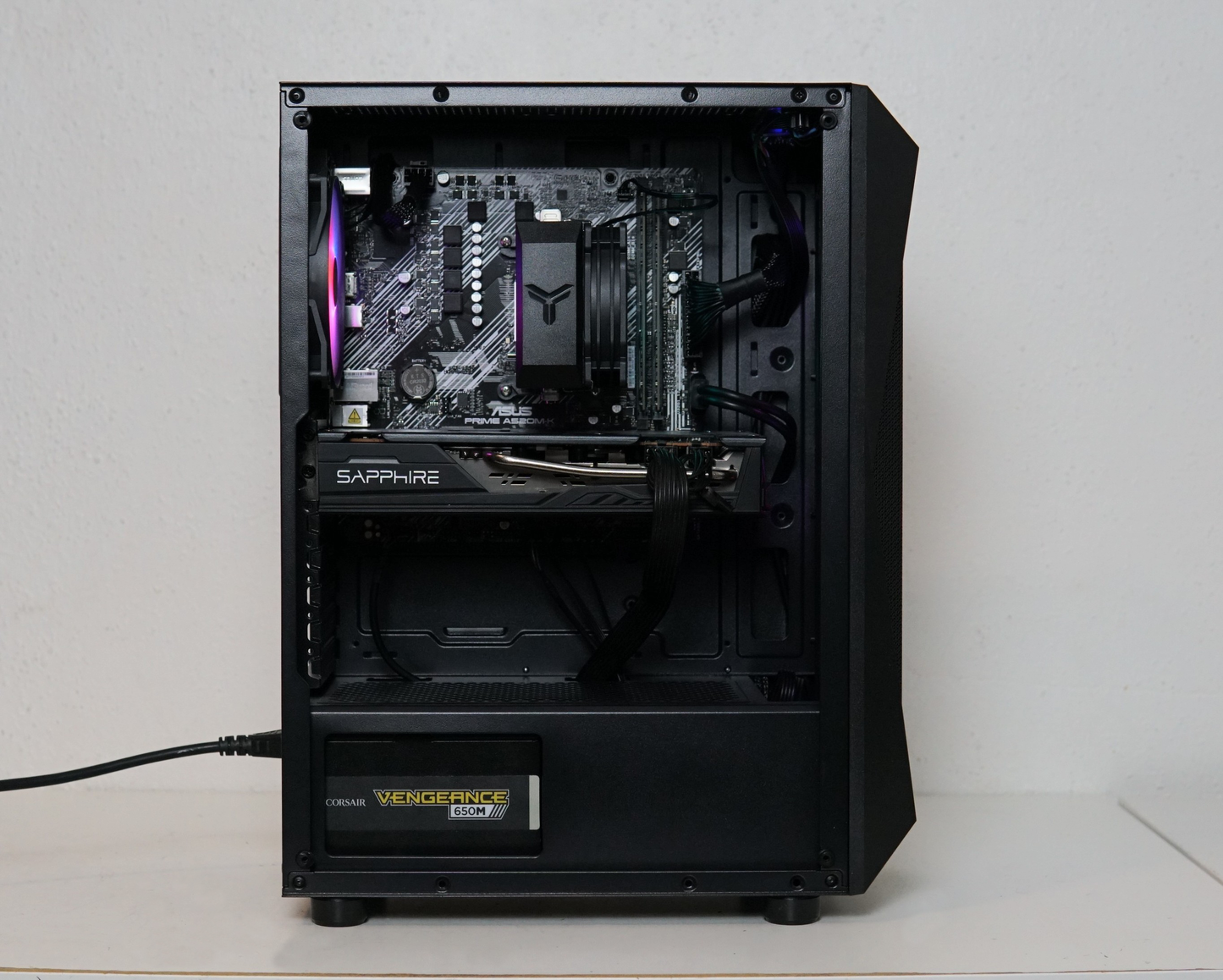 Gaming PC - Ryzen 5 5500 - RX 5700 XT - 16GB RAM - SSD - Garantie
