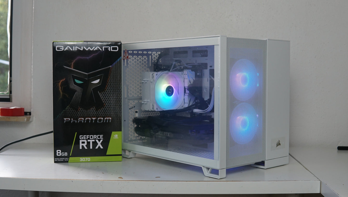 Gaming PC - Ryzen 7 5700X - RTX 3070 - 16GB RAM - SSD - Garantie