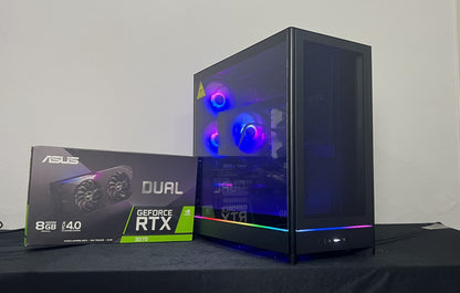 Gaming PC – RTX 3070| Ryzen 7 5700X - Schwarz