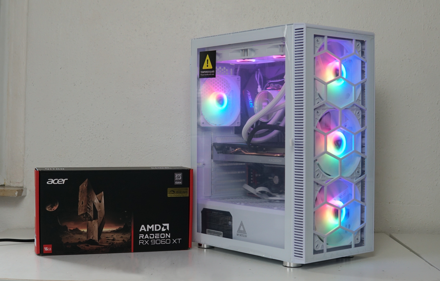 Gaming PC - Ryzen 9 5950X - RX 9060 XT 16GB  - 16GB RAM - SSD - 2 Jahre Garantie