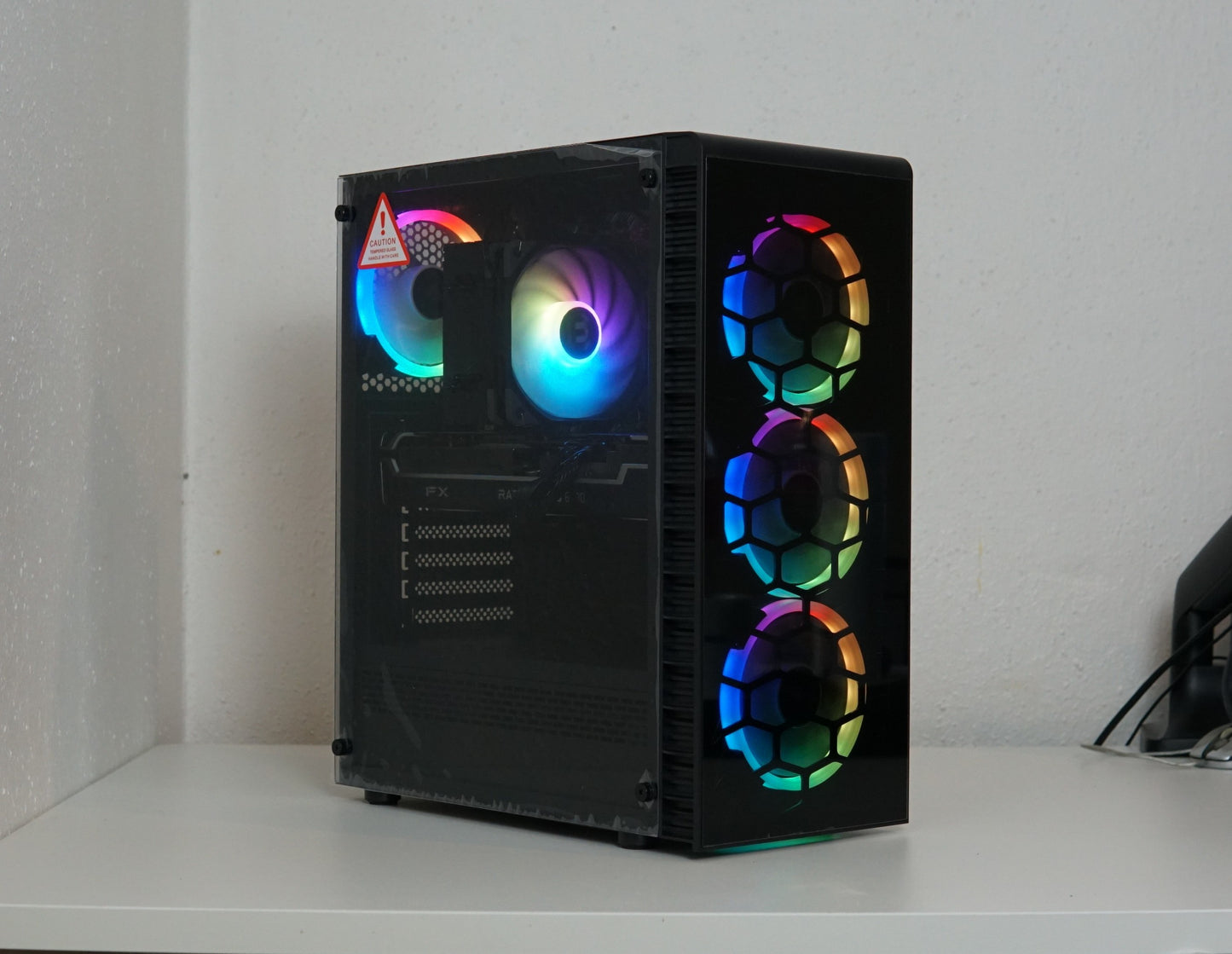 Gaming PC - Ryzen 7 5700X - RX 6700 XT - 16GB RAM - SSD - Garantie