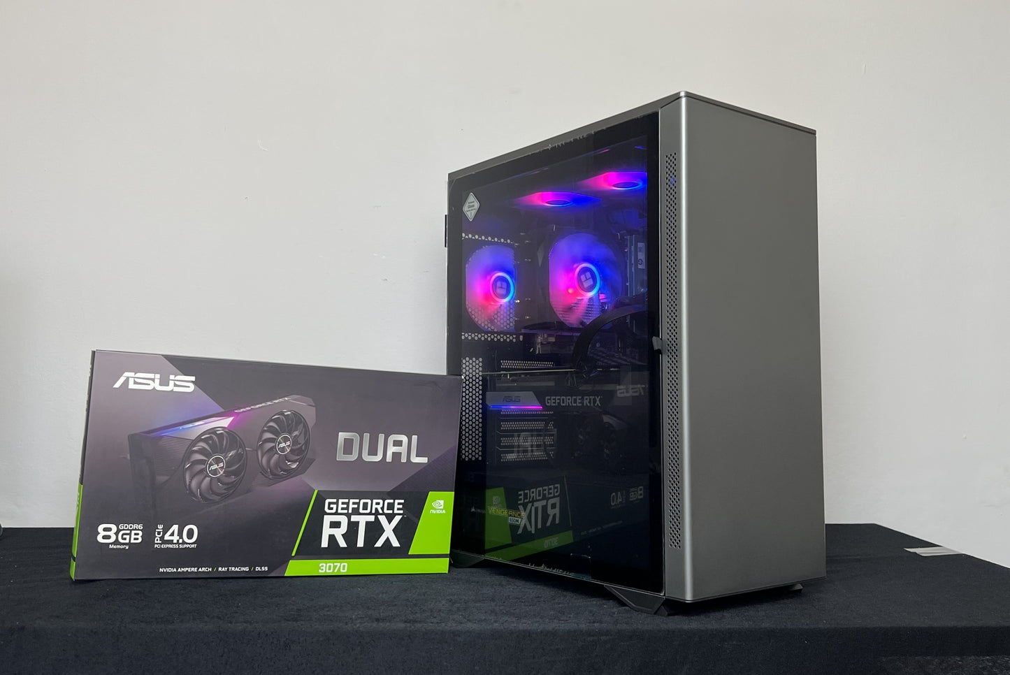 Gaming PC – RTX 3070 | Ryzen 5 5500 - Schwarz