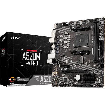 MSI A520M-A PRO (AM4)
