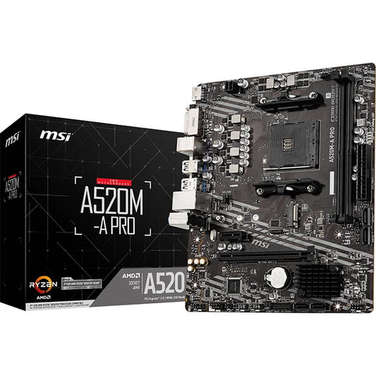 MSI A520M-A PRO (AM4)