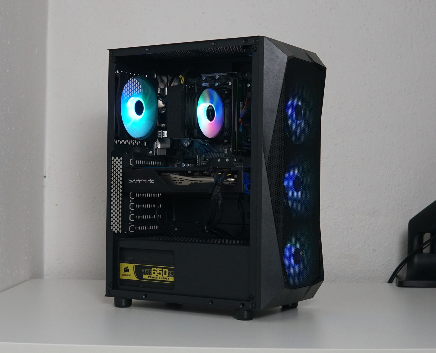 Gaming PC - Ryzen 5 5500 - RX 5700 XT - 16GB RAM - SSD - Garantie