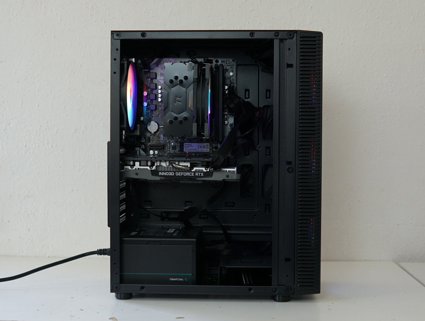 Gaming PC -  Ryzen 5 5500 - RTX 2060 SUPER - 16GB RAM - SSD - Garantie