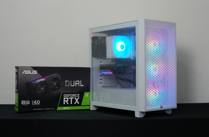 Gaming PC – RTX 3070 | Ryzen 7 5700X - Weiß