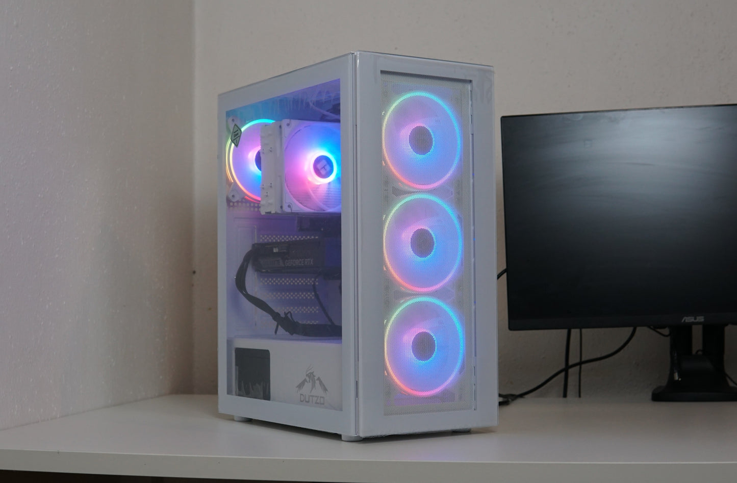 Gaming PC (NEU) - Ryzen 7 5700X - RTX 5060 - 16GB RAM - SSD - 2 Jahre Garantie
