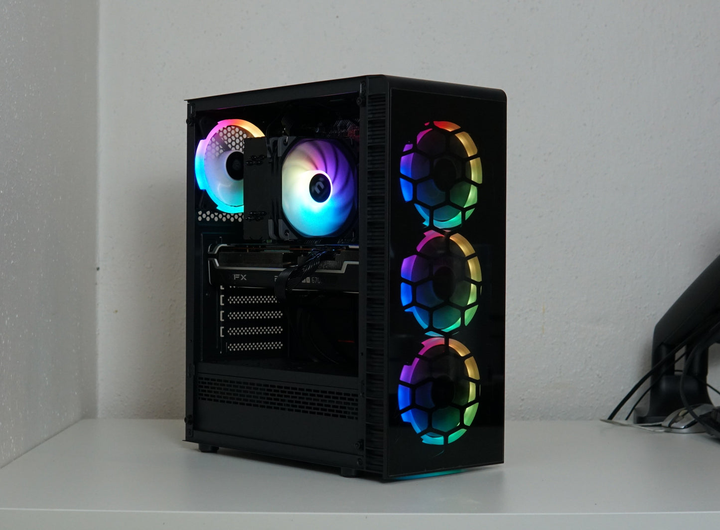 Gaming PC - Ryzen 5 5500 - RX 6700 XT - 16GB RAM - SSD - Garantie