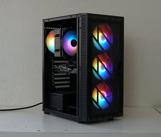 Gaming PC -  Ryzen 5 5500 - RTX 2060 SUPER - 16GB RAM - SSD - Garantie