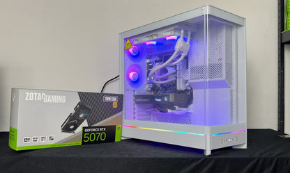 Gaming PC (NEU) – RTX 5070 | Ryzen 7 5700X - Weiß