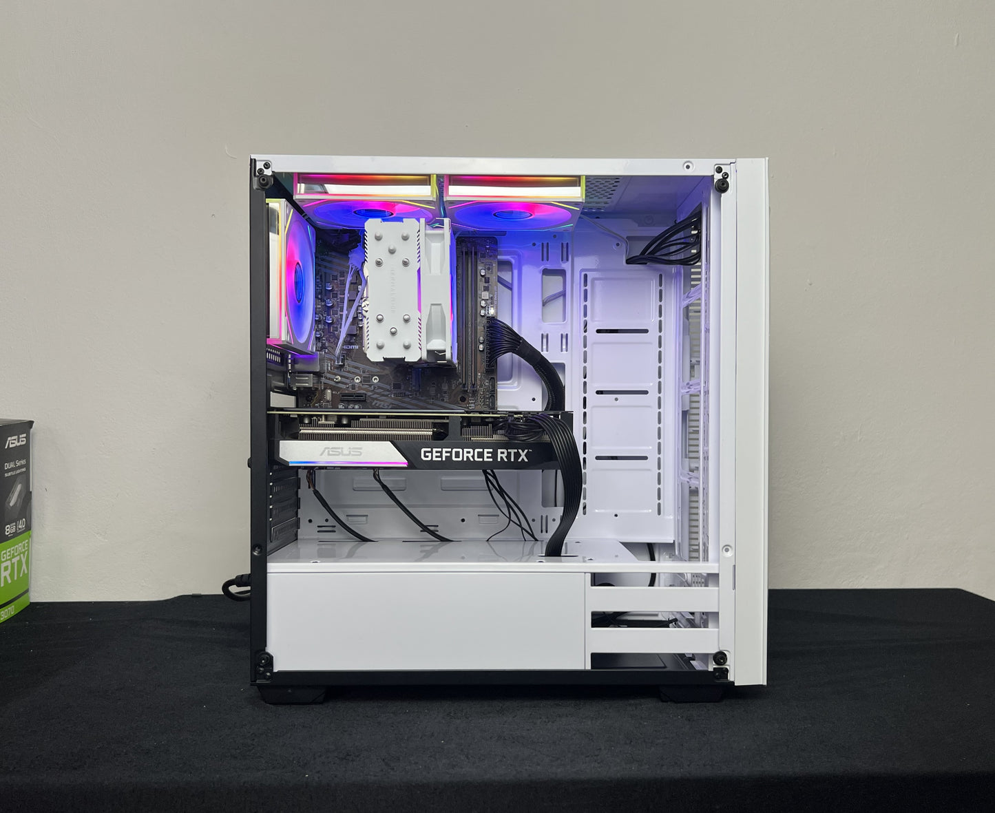 Gaming PC – RTX 3070 | Ryzen 5 5500 - Weiß