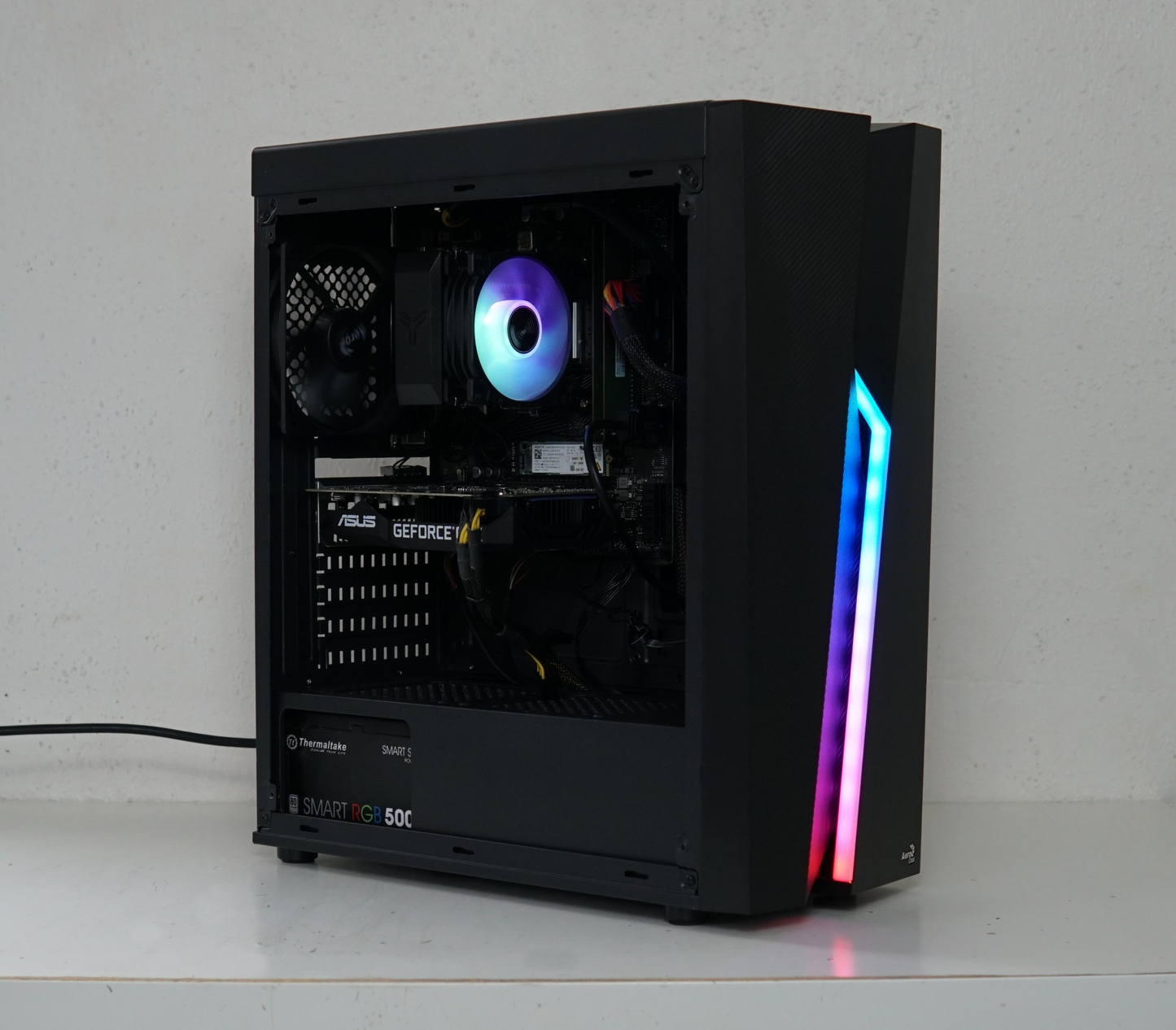 Gaming PC - Ryzen 5 5500 - GTX 1660 SUPER - 16GB RAM - SSD - Garantie