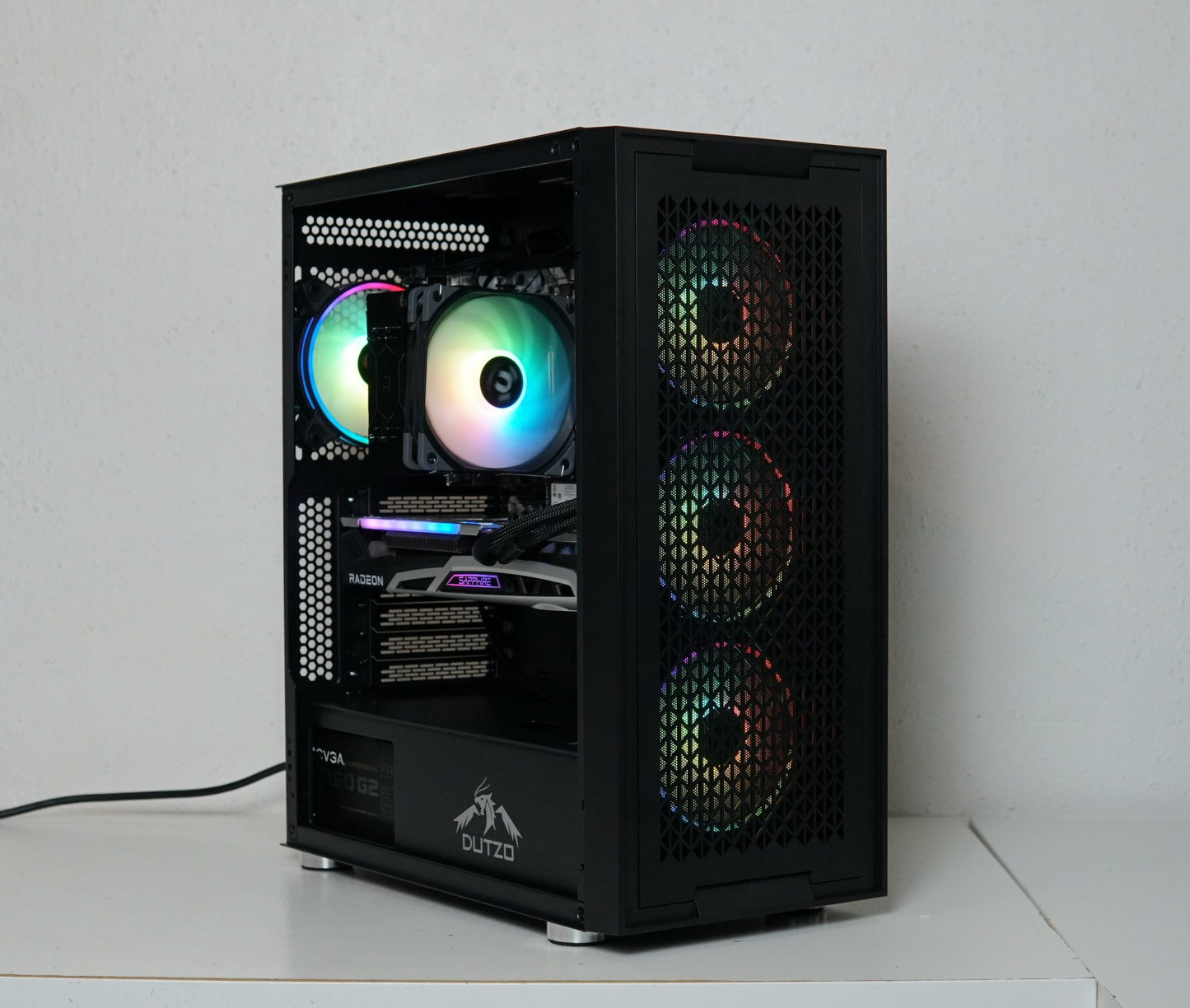 Gaming PC - Ryzen 5 5600X - RX 6700 XT 12GB - 16GB RAM - SSD - WLAN - Garantie