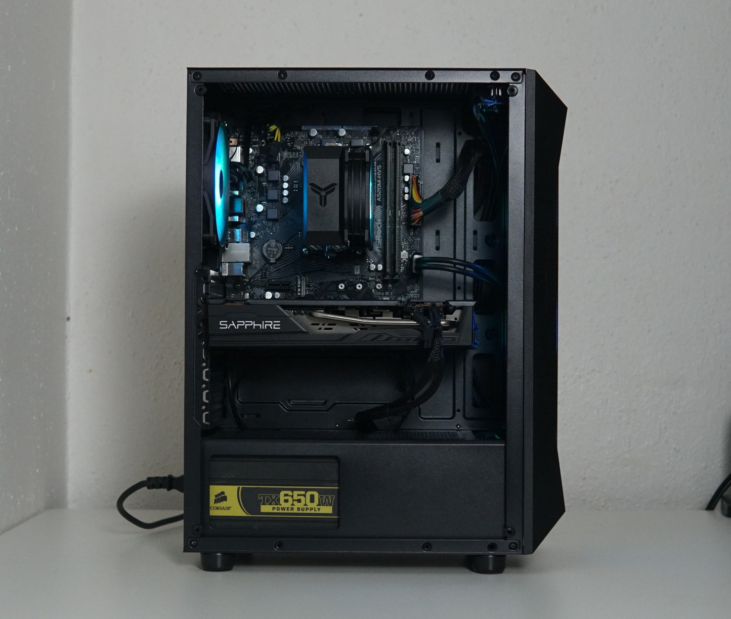 Gaming PC - Ryzen 5 5500 - RX 5700 XT - 16GB RAM - SSD - Garantie