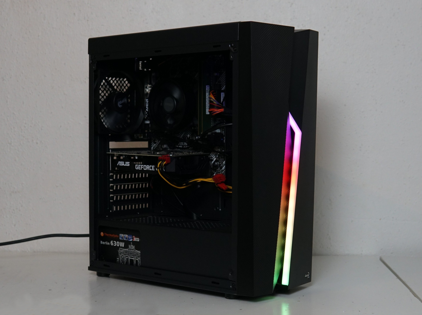 Gaming PC - Ryzen 5 5500 - GTX 1660 SUPER - 16GB RAM - SSD - Garantie