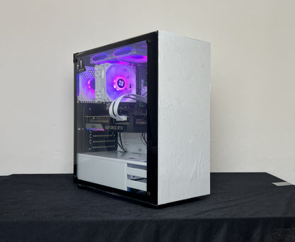 Gaming PC – RTX 3070 | Ryzen 5 5500 - Weiß