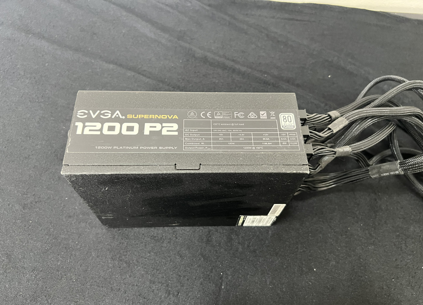 EVGA 1200W Netzteil SuperNova P2 1200 - 80+ Platinum