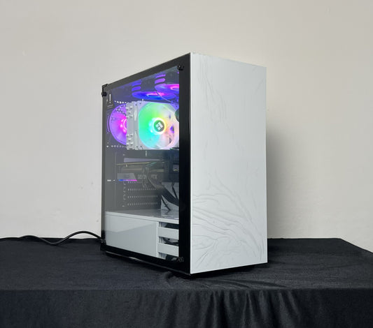 Gaming PC – RTX 3070 | Ryzen 5 5500 - Weiß