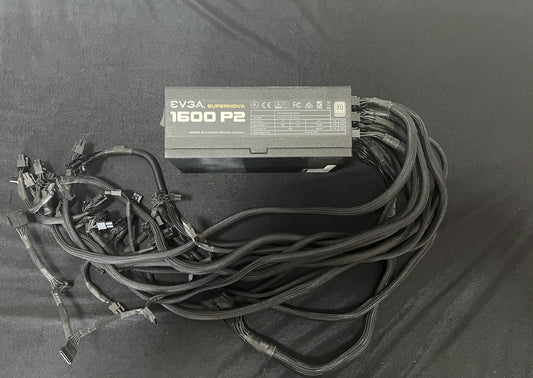 EVGA SuperNOVA 1600 P2 80+ Platinum 1600W ATX PSU PC/Server Netzteil Vollmodular