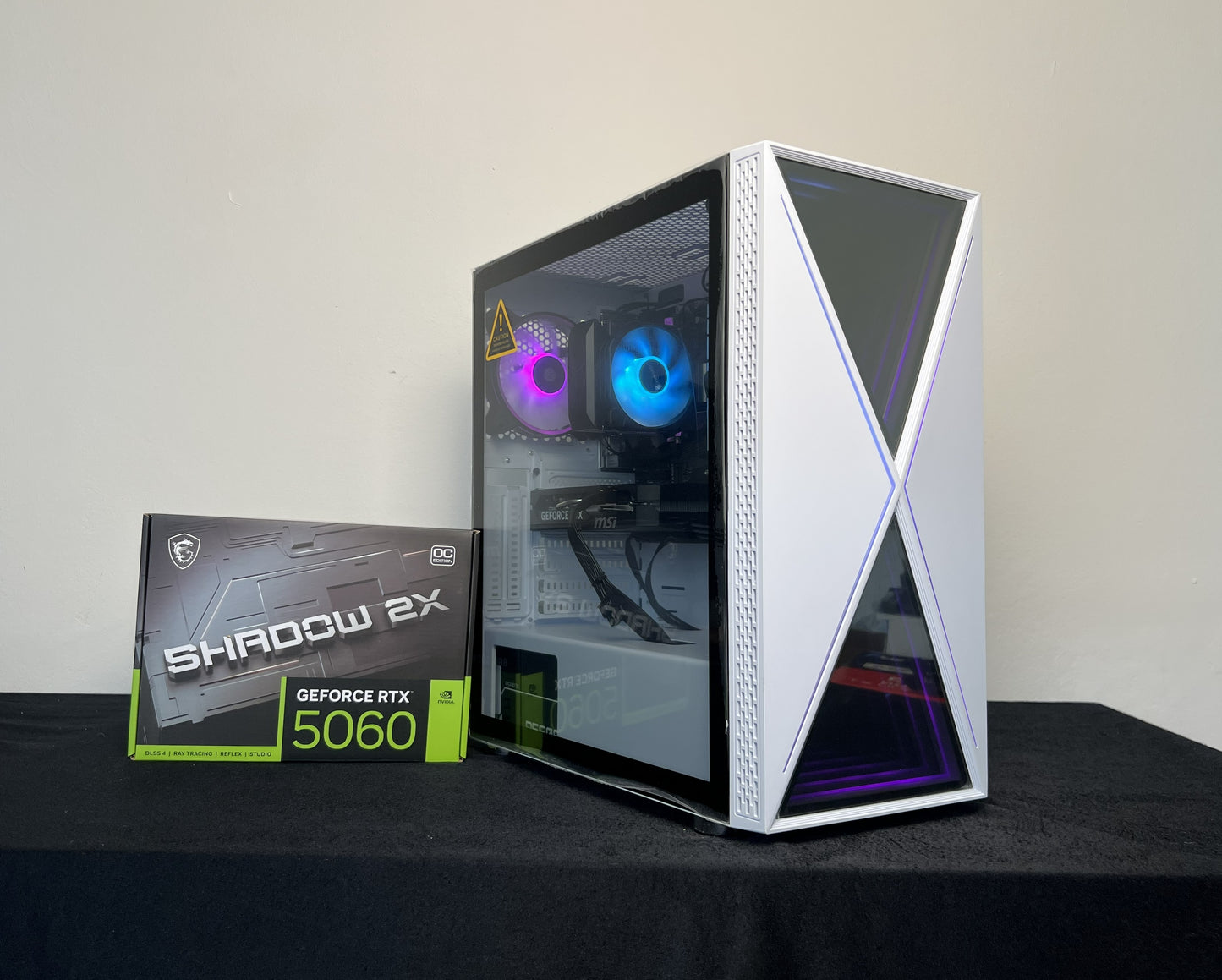 Gaming PC (NEU) – RTX 5060 | Ryzen 5 5500 - Weiß
