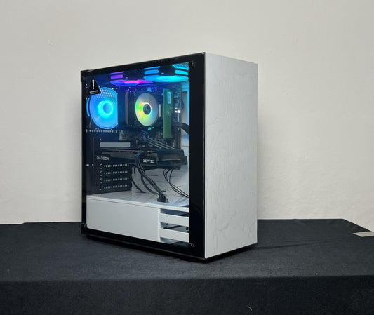 Gaming PC – RX 6600 | Ryzen 5 3500X Weiß