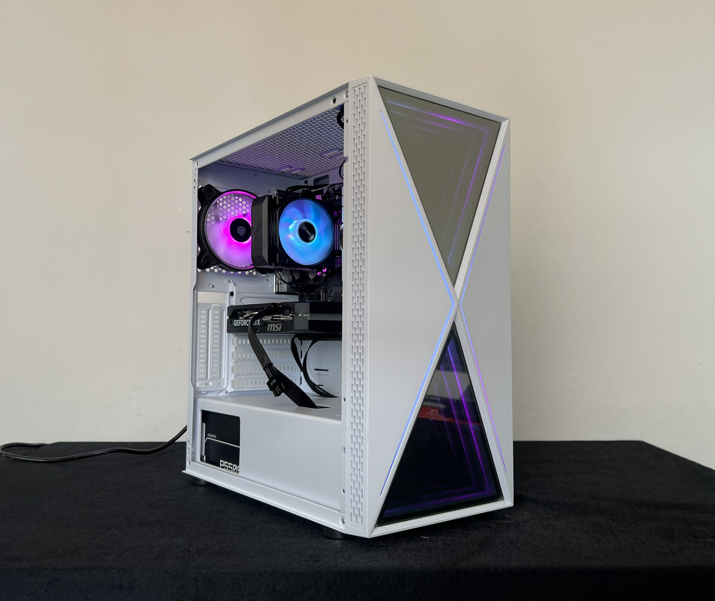 Gaming PC (NEU) – RTX 5060 | Ryzen 5 5500 - Weiß